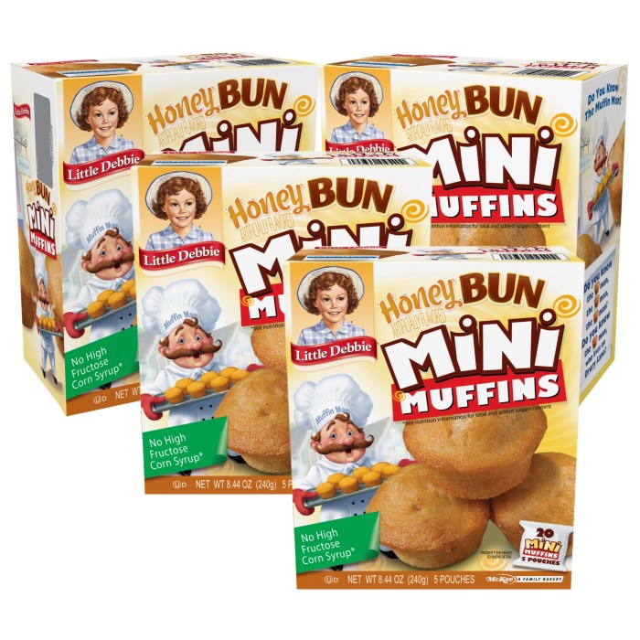 Little debbie mini muffins nutrition facts