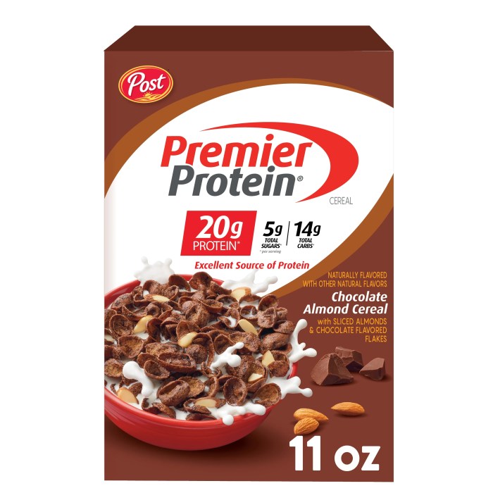 Post premier protein cereal nutrition facts