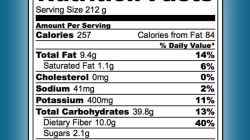 Too good smoothies nutrition facts