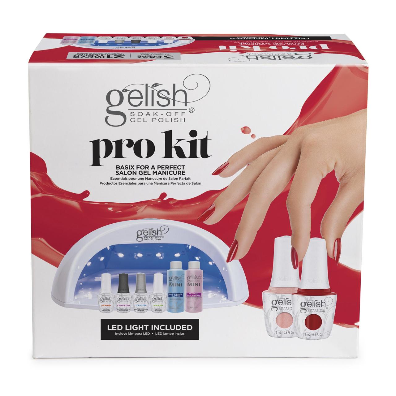 Gelish nail polish kit