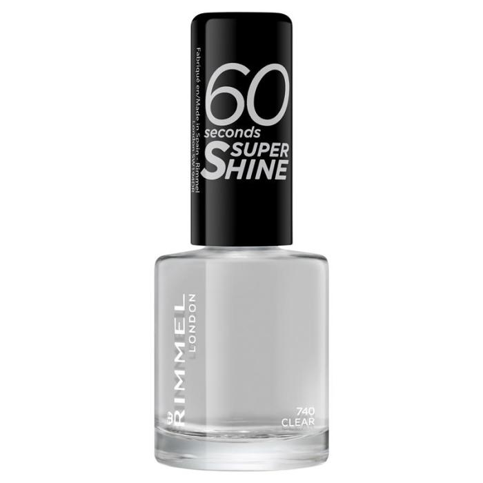 Sheer white nail polish