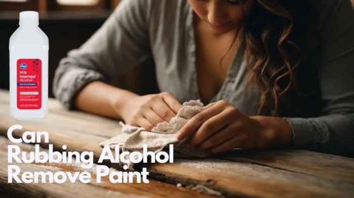 Will rubbing alcohol remove nail polish