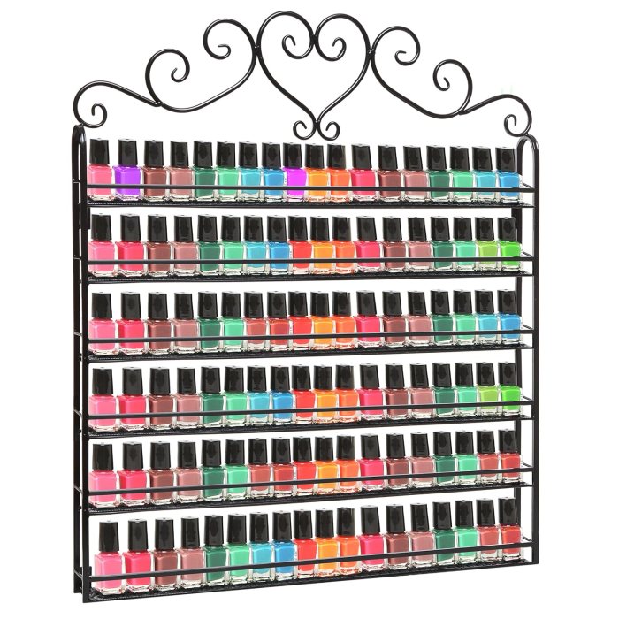 Rack for nail polish