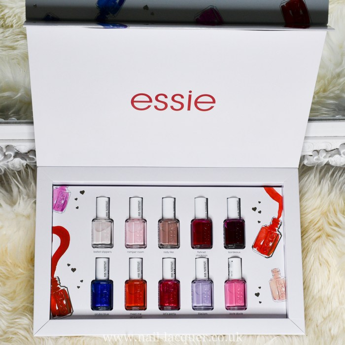 Essie jelly nail polish