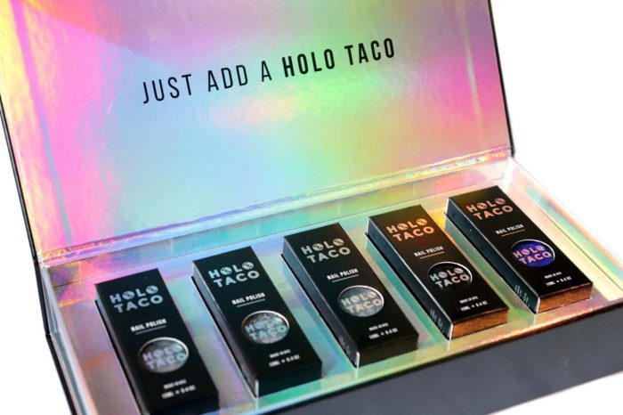 Halo taco nail polish