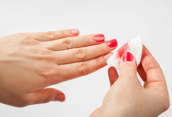 How to apply peel and stick nail toe polish