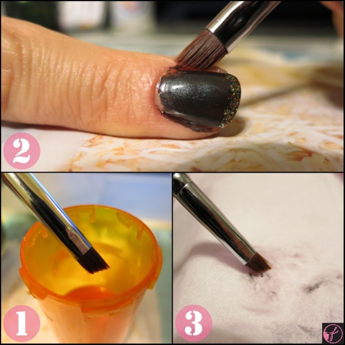 How to get off nail polish on skin