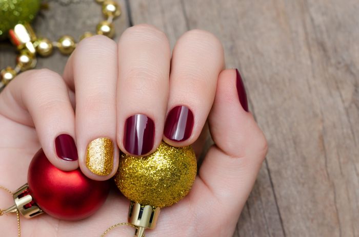 Nail polish xmas