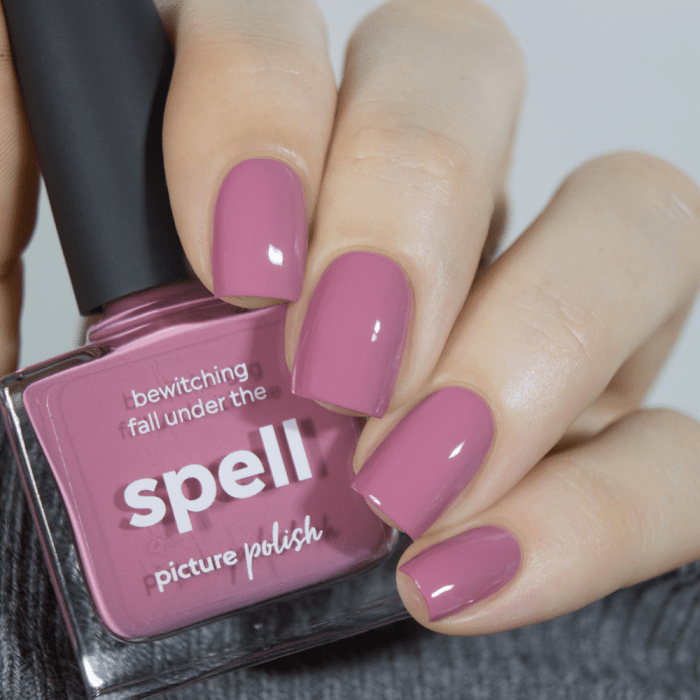 Dusty rose nail polish