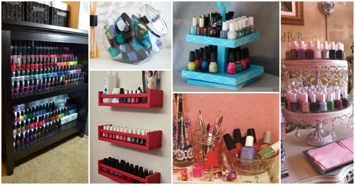 Nail polish organisation